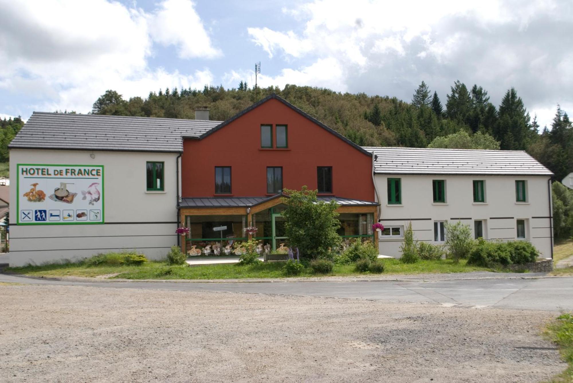 Hotel De France Chaudeyrac Exterior foto